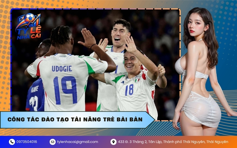 Công tác đào tạo tài năng trẻ bài bản