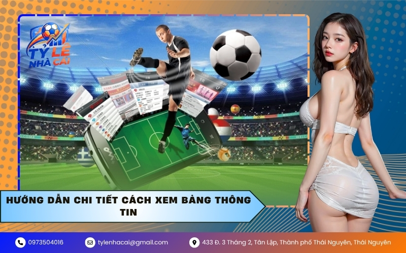 Hướng dẫn chi tiết cách xem bảng thông tin